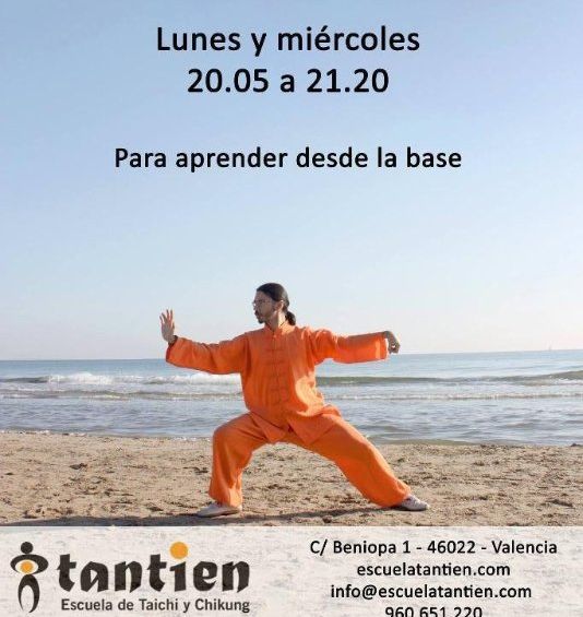 patata horizonte escaramuza Curso Taichi 2019-2020 Valencia - QUIETUD Y MOVIMIENTO